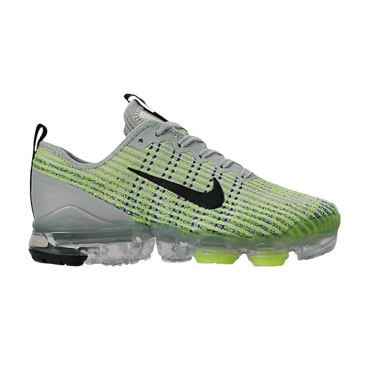 Nike Air VaporMax Flyknit 3 Light Silver Volt Glow (GS)