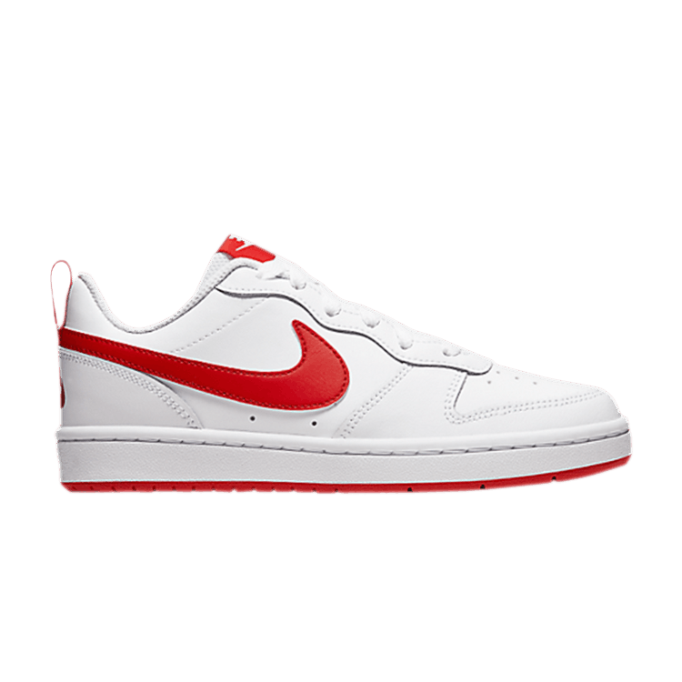 Nike Court Borough Low 2 White Red (GS)