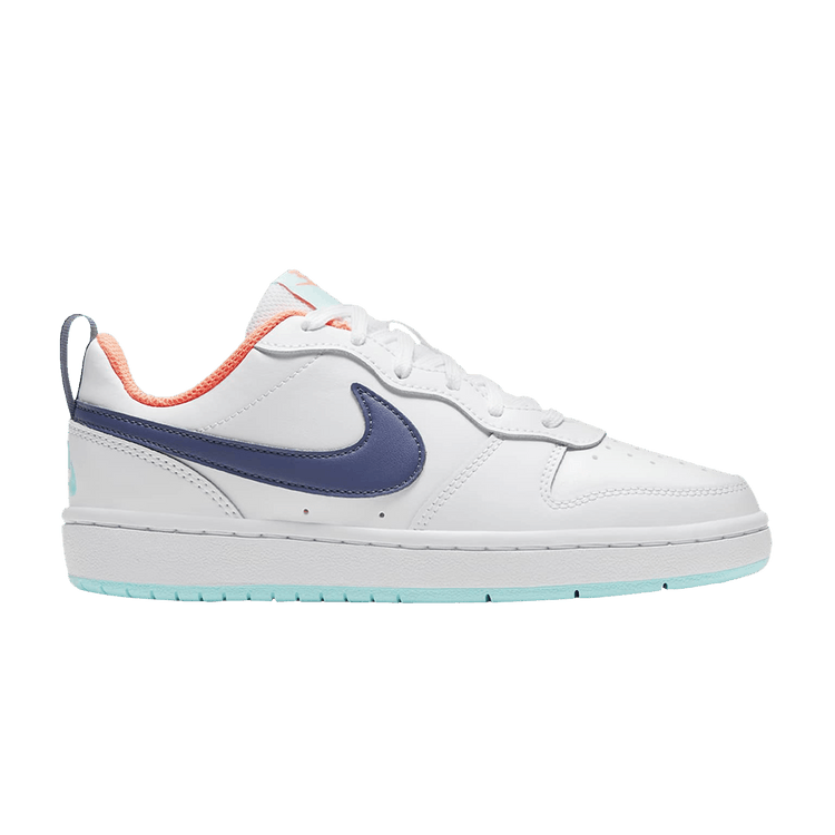 Nike Court Borough Low 2 White Navy (GS)