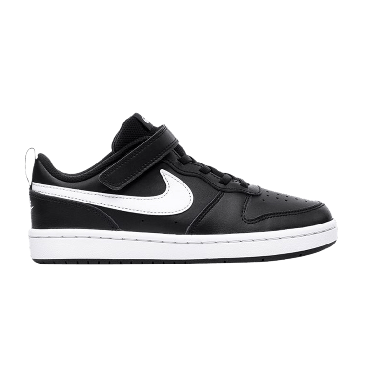 Nike Court Borough Low 2 Black White (PS)