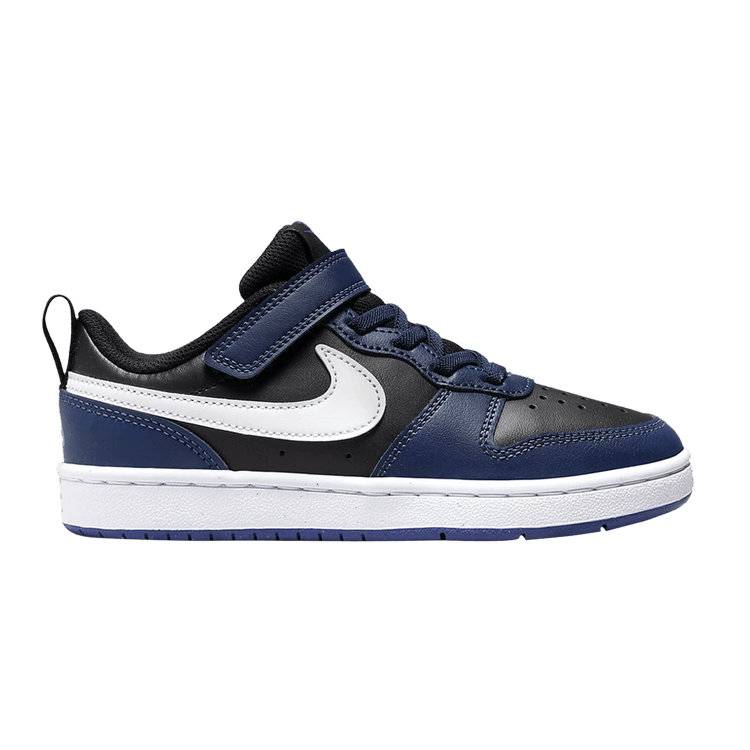 Nike Court Borough Low 2 Midnight Navy Black White (PS)