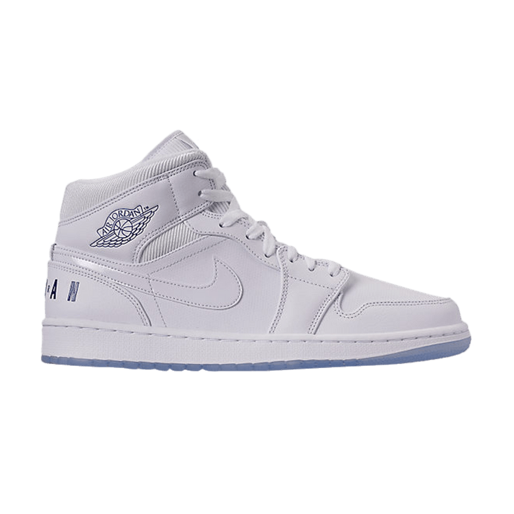 Jordan 1 Mid Pure White