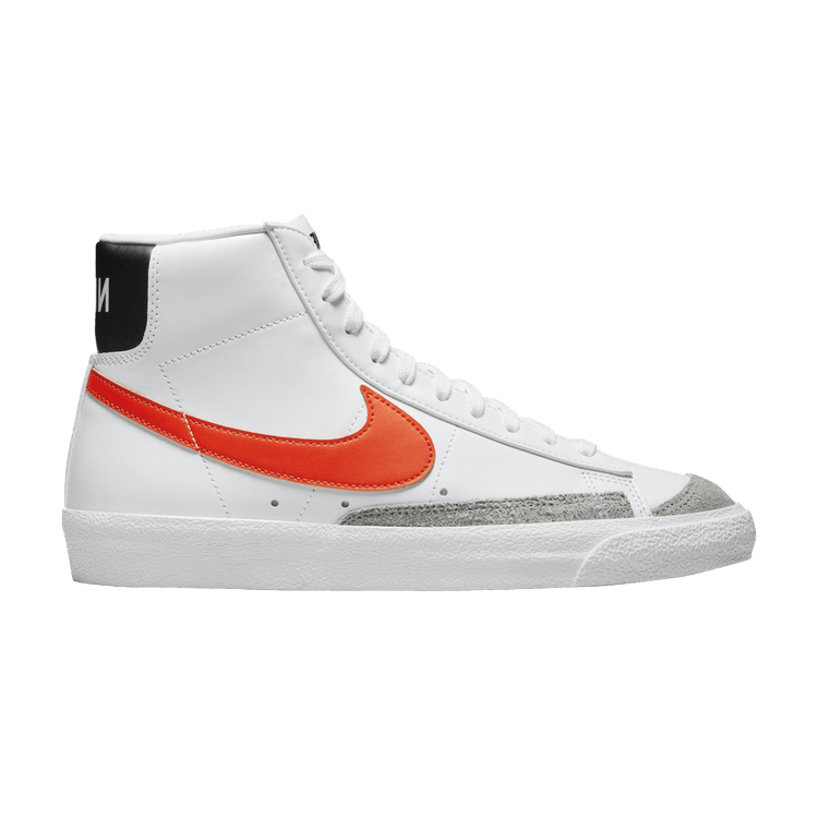 Nike Blazer Mid '77 Vintage White Safety Orange Black