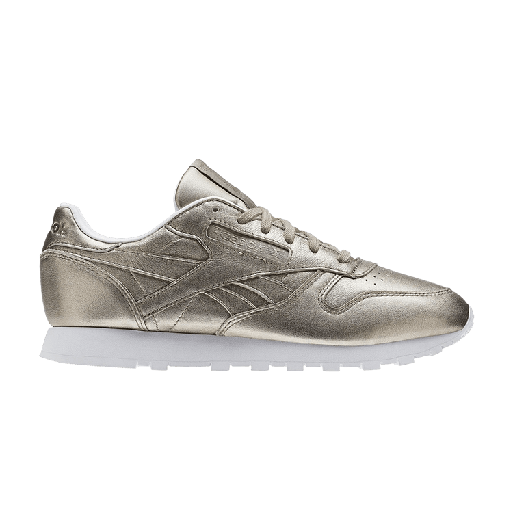 Metallic Reebok Reebok Classic Leather Melted Metal Pearl Metallic (Women's) – Side Kicks