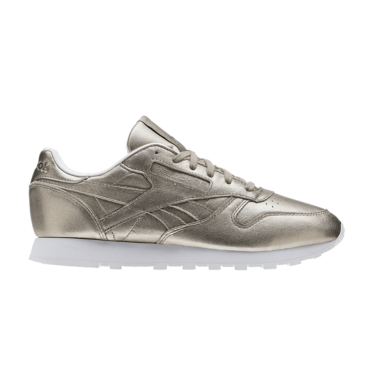 Reebok Classic Leather Melted Metal Pearl Metallic  (Women's)