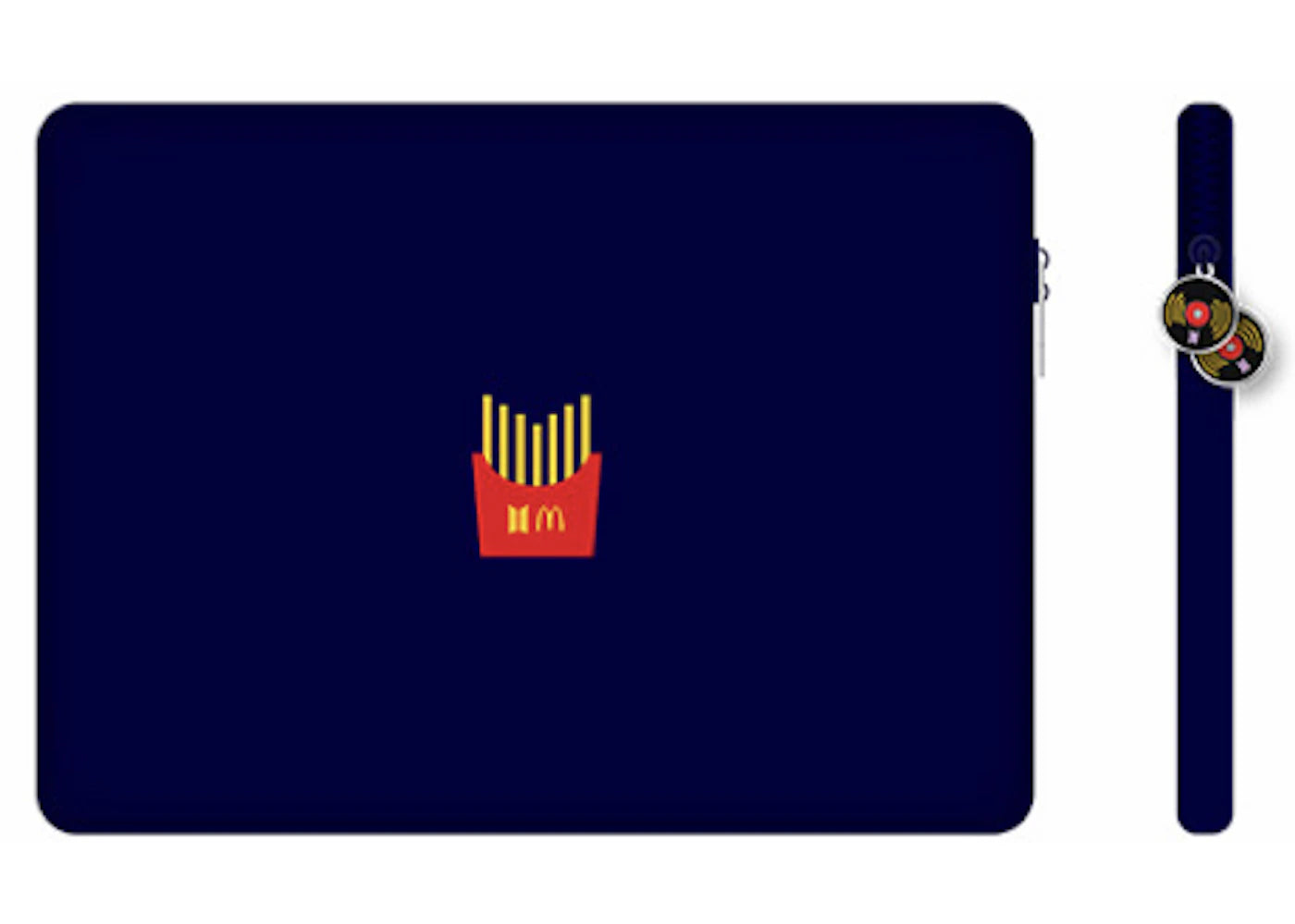 BTS x Mcdonald's Logo Laptop Pouch (13 Inch) Blue
