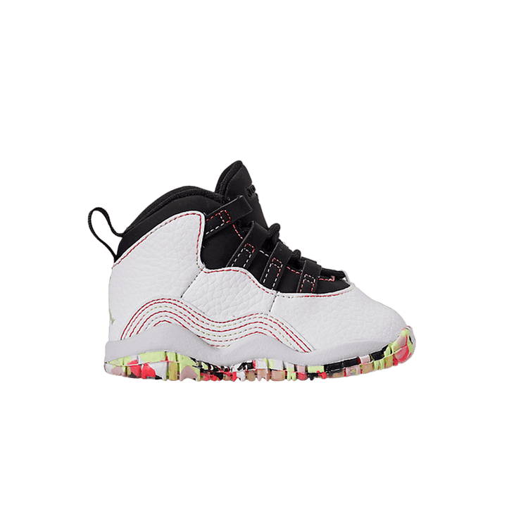 Jordan 10 Retro White Barely Volt Ember Glow (TD)