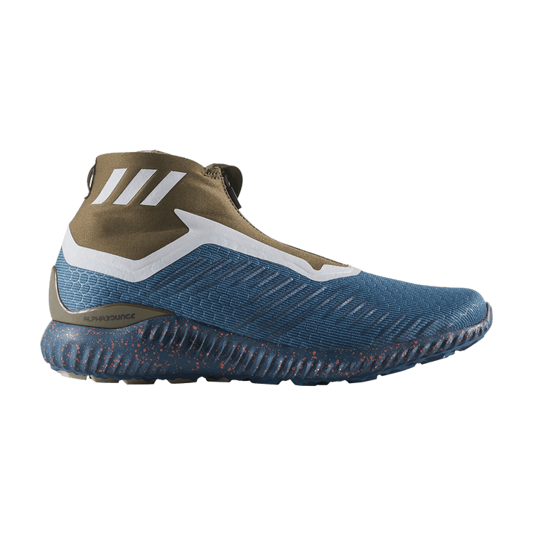 adidas Alphabounce Mid Night Blue Olive Khaki