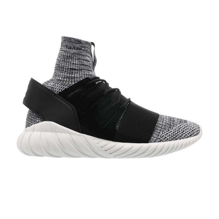 adidas Tubular Doom Primeknit Black Grey Tech Ink