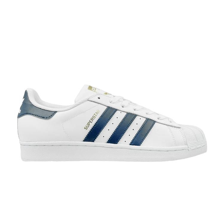 adidas Superstar Foundation White Navy