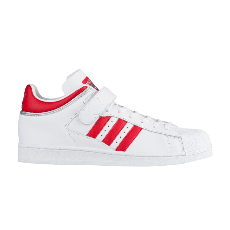 adidas Pro Shell White Scarle-Silver Metallic