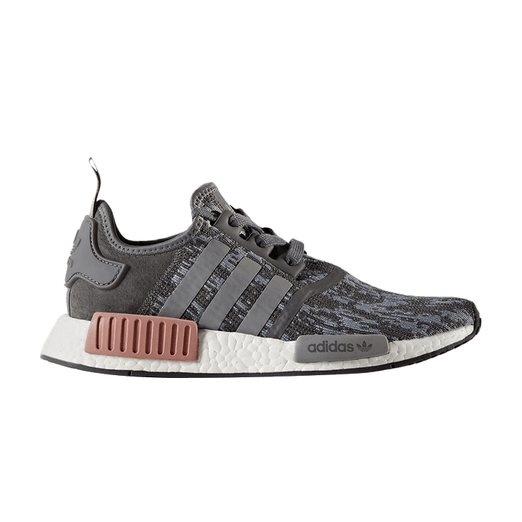 adidas NMD R1 Heather Grey Raw Pink (Women's)