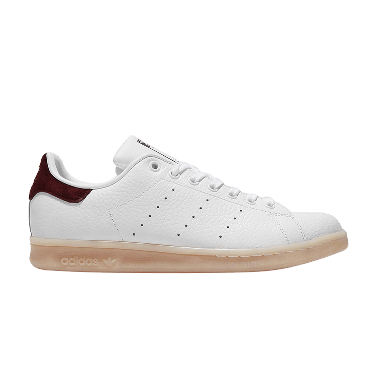 adidas Stan Smith White Dark Burgundy