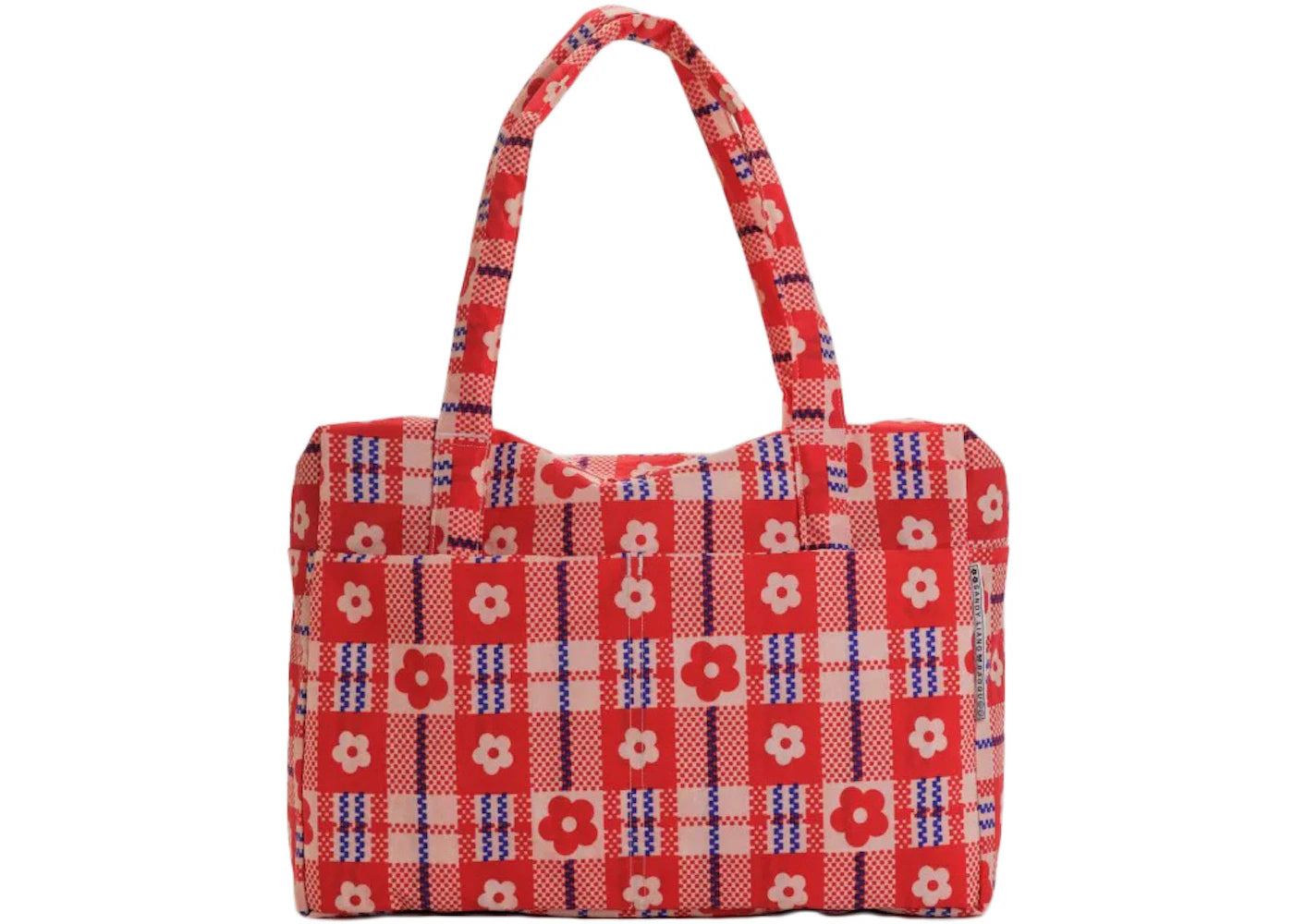 Baggu x Sandy Liang Cloud Carry On Red