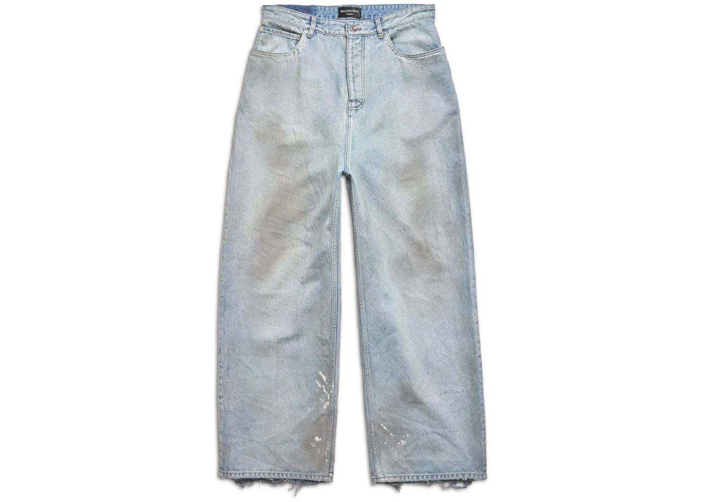 Balenciaga Baggy Trousers in Blue Blue