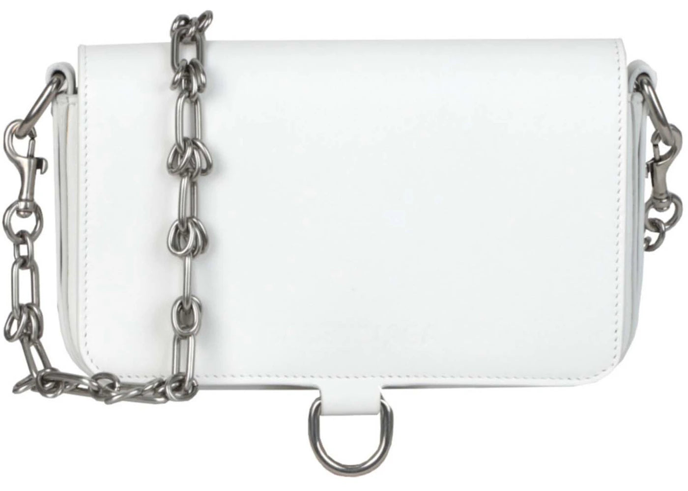 Balenciaga Bondag Wallet On A Chain Optic White