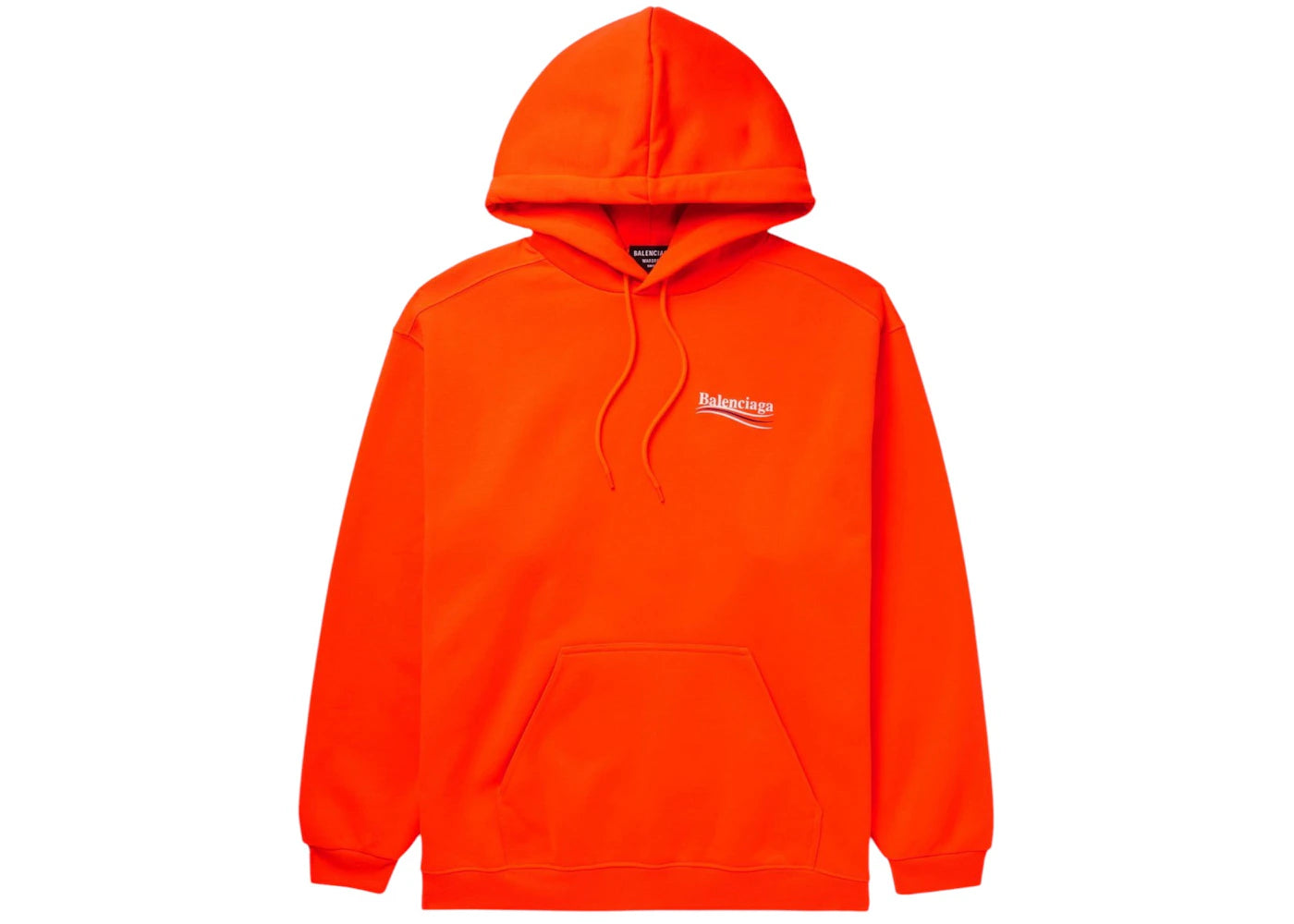 Balenciaga Campaign Logo Hoodie Orange