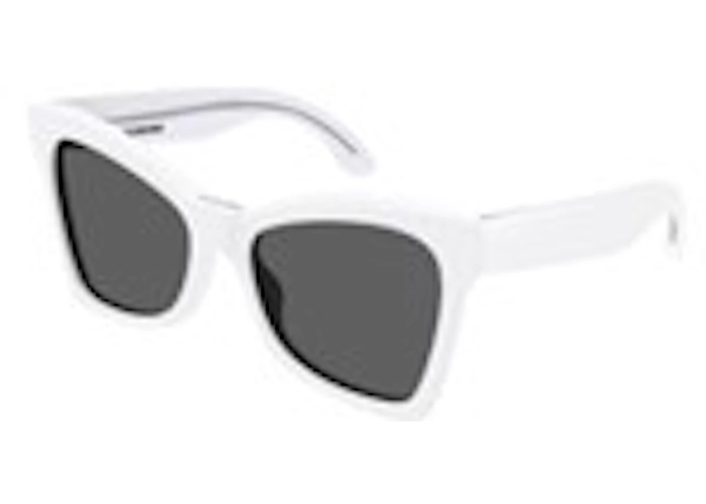 Balenciaga Cat Eye-Frame Acetate Sunglasses White/White/Grey (BB0231S-30013406-005)