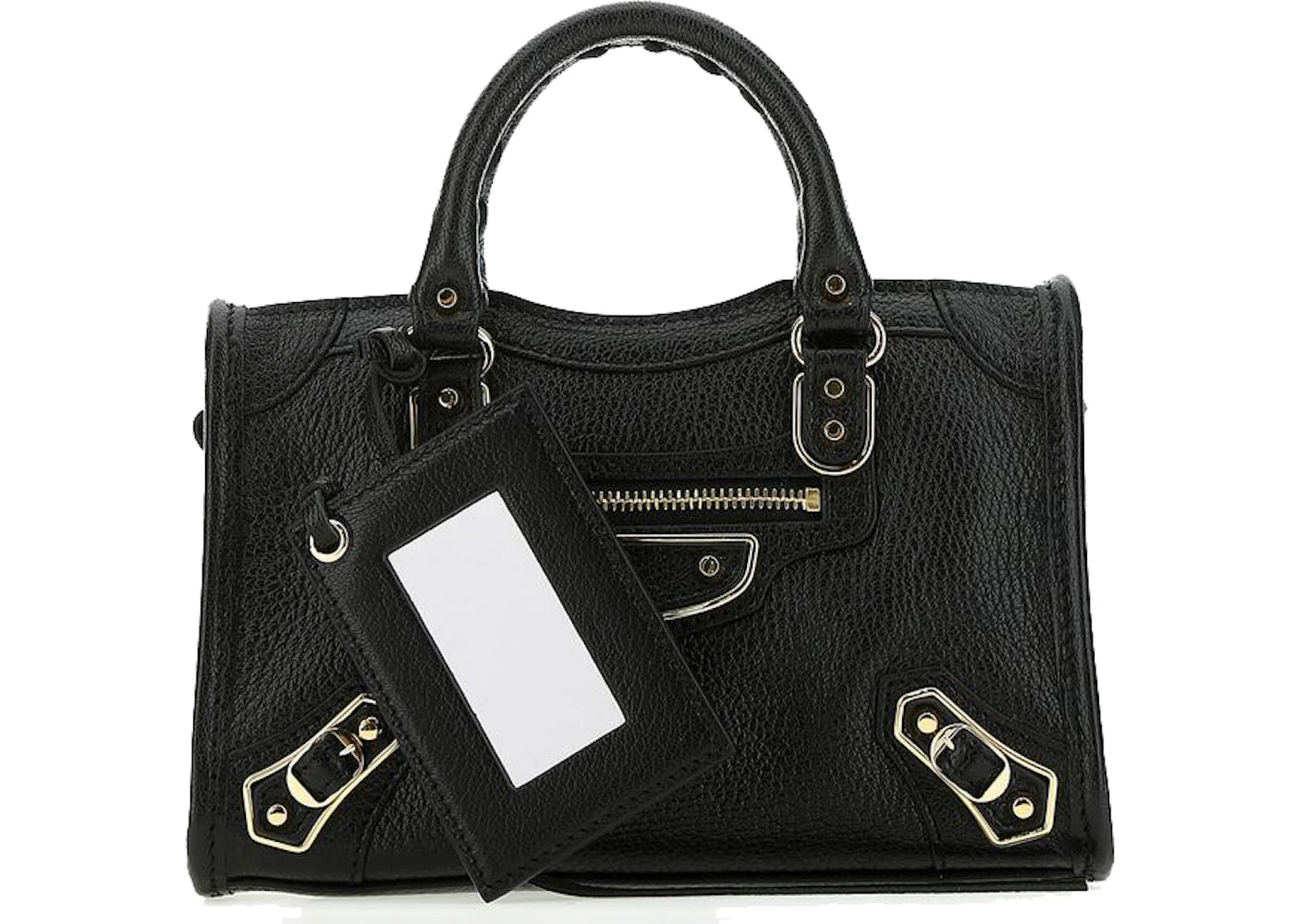 Balenciaga Classic City Top Handle Bag Nano Black