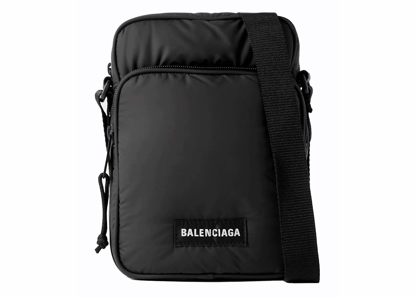 Balenciaga Crossbody Explorer Zip Bag Black