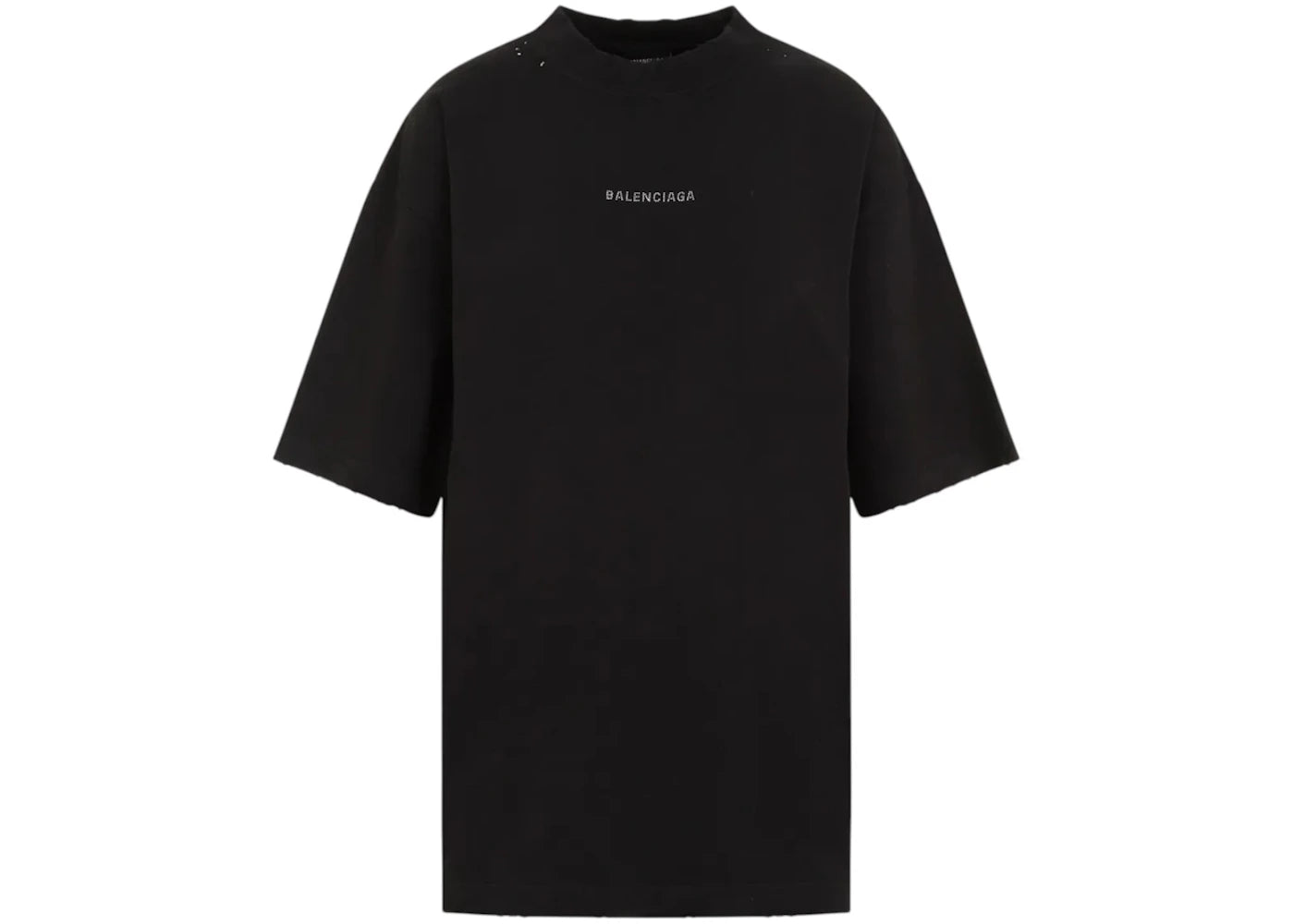 Balenciaga Crystal Logo T-shirt Black