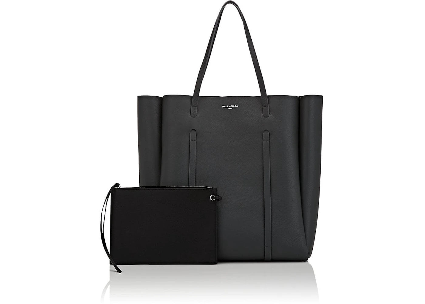 Balenciaga Detachable Pouch Everyday Tote S Black