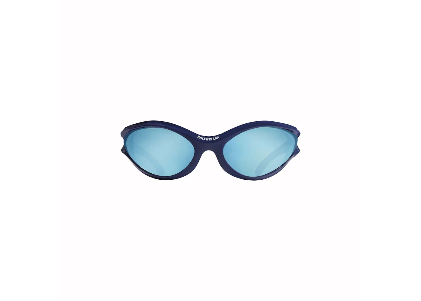 Balenciaga Dynamo Round Sunglasses Blue (773388T00074724)