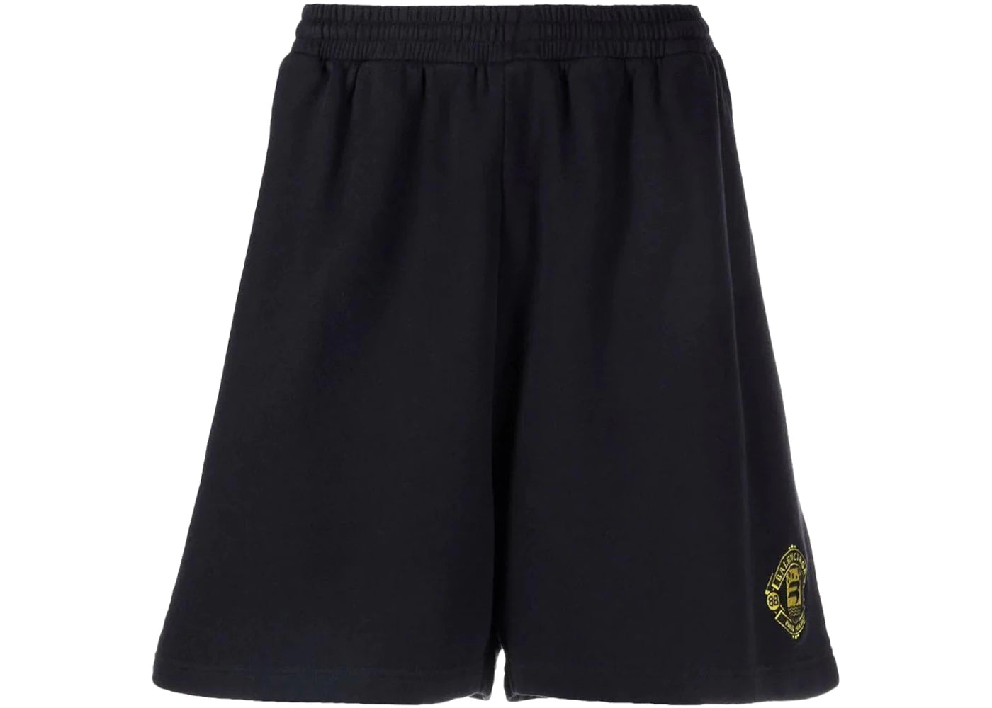 Balenciaga Emblem Shorts Black