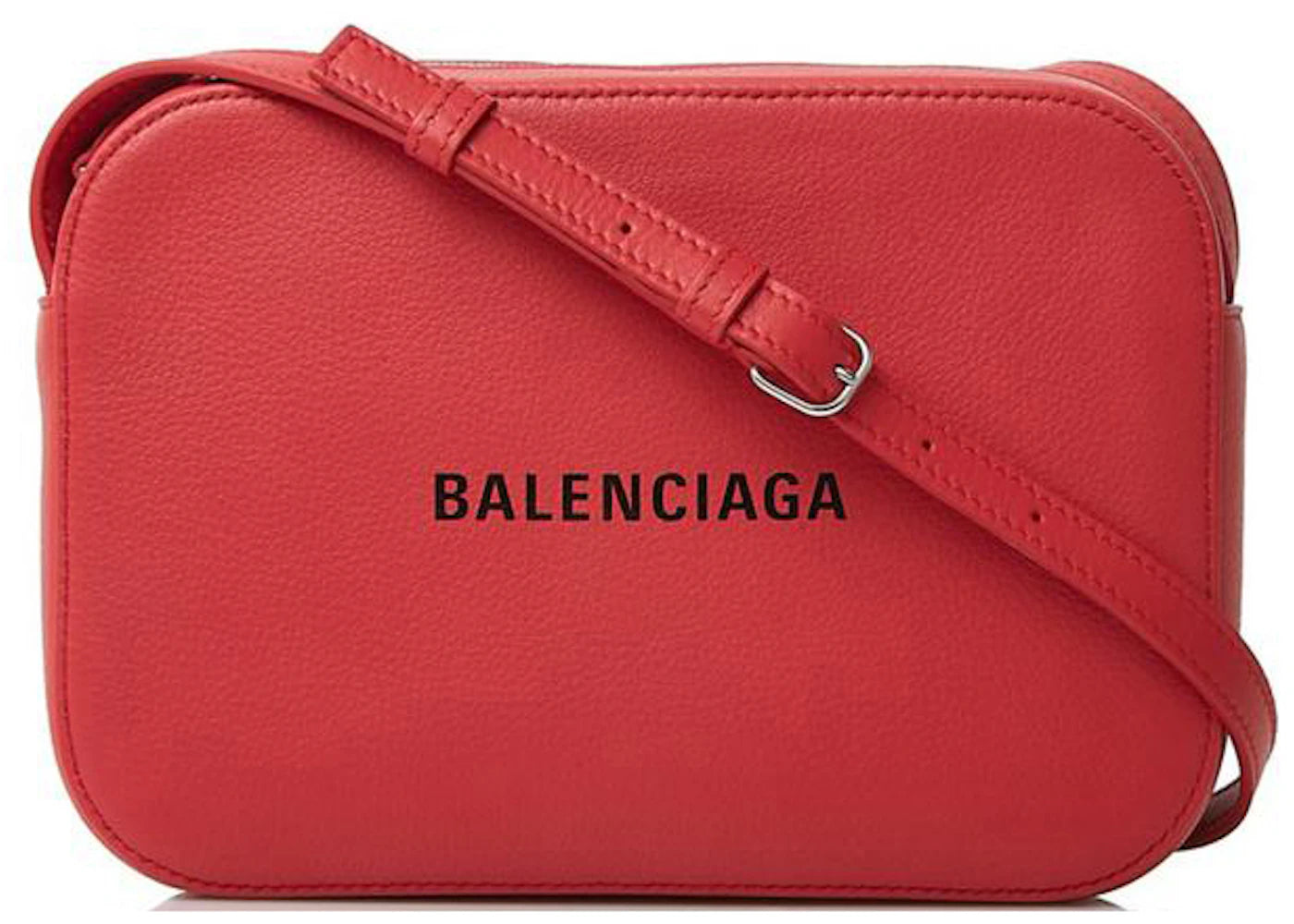 Balenciaga Everyday Camera Shoulder Bag XS Red