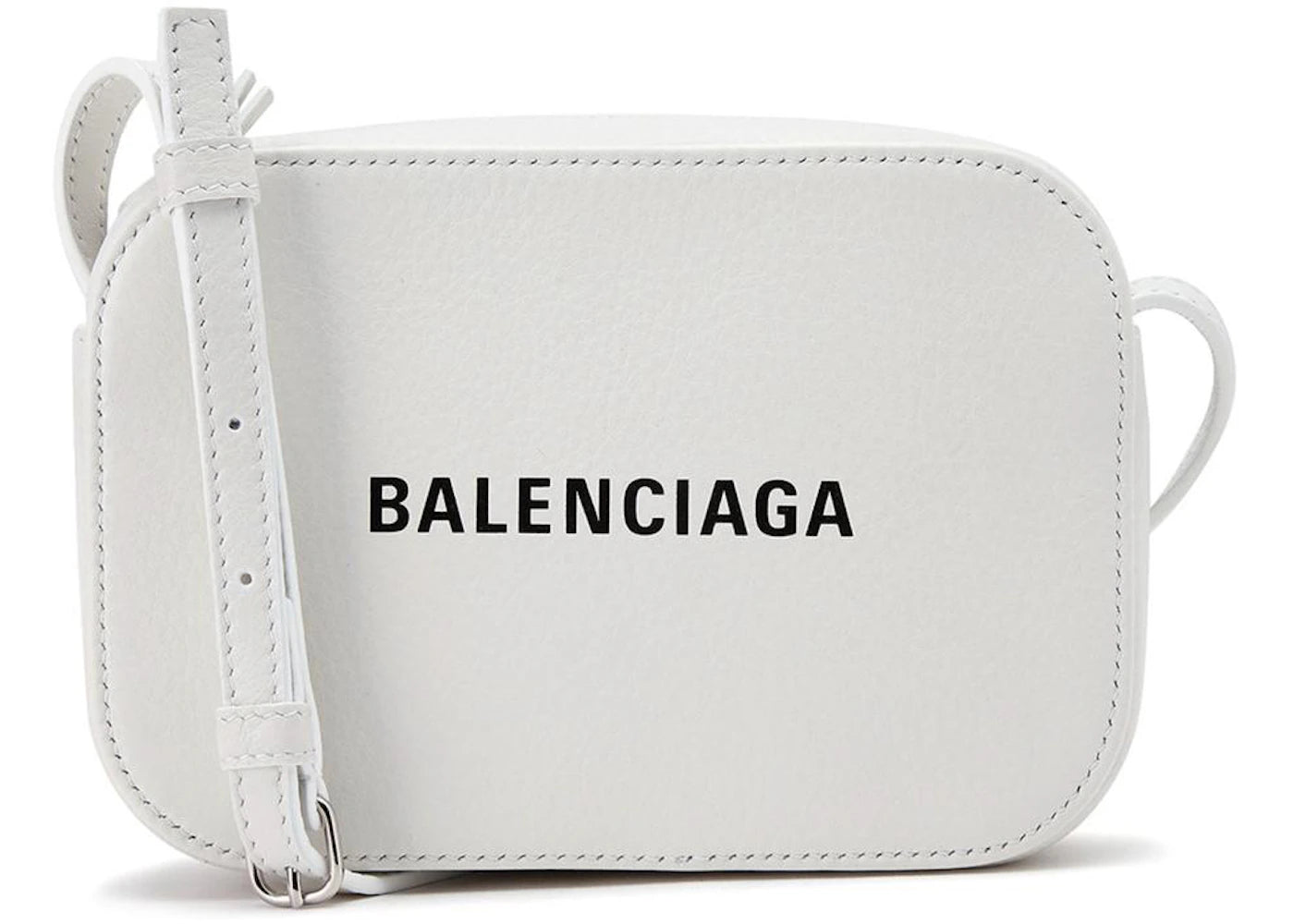 Balenciaga Everyday Ville Crossbody Bag White