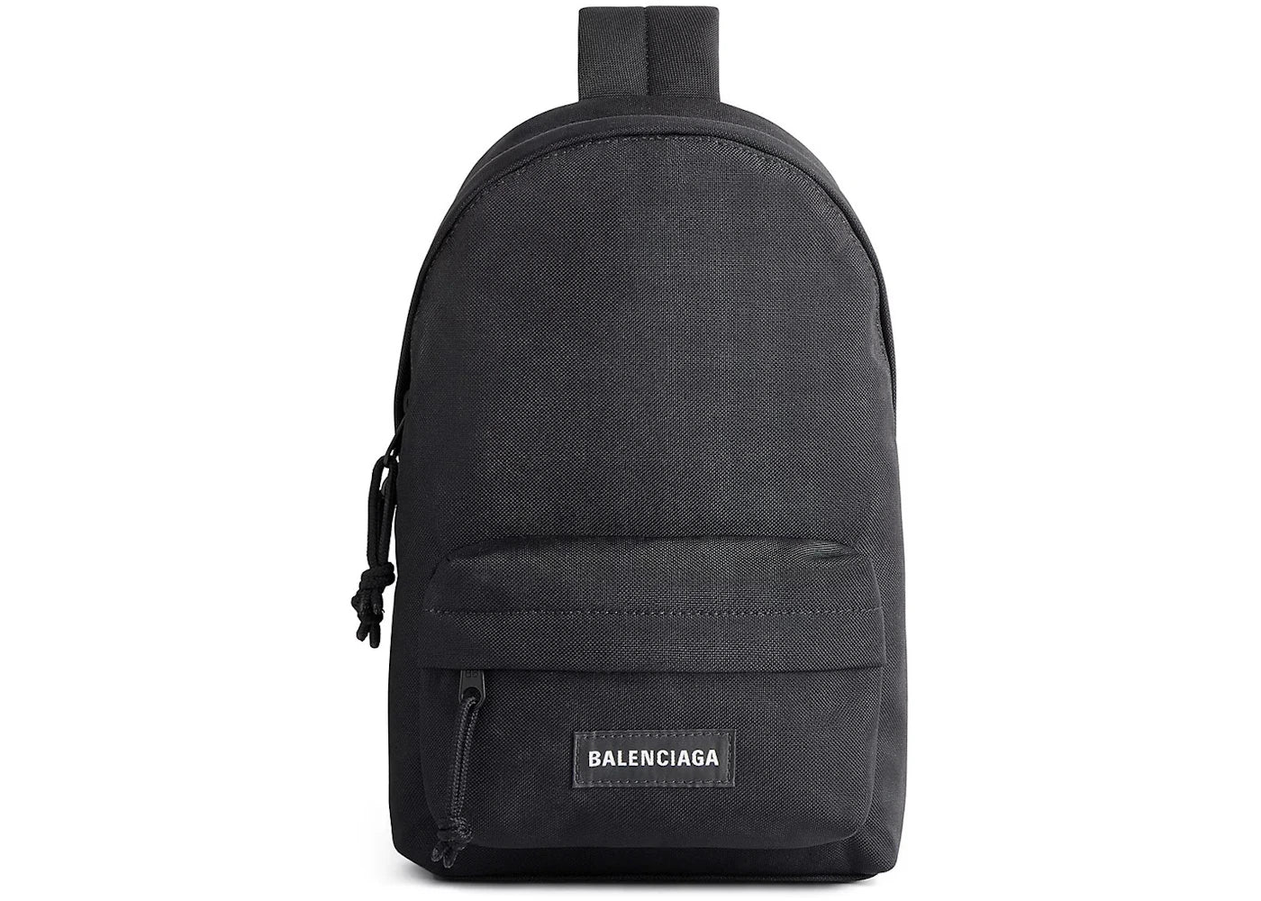 Balenciaga Explore One-Strap Sling Backpack Black