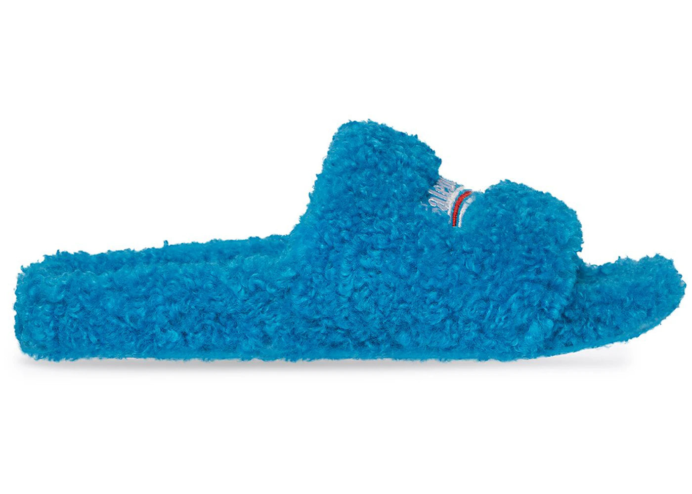 Balenciaga Furry Slide Sky Blue