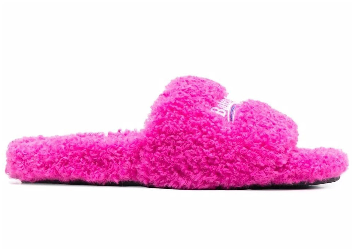 Balenciaga Furry Slides Pink (Women's)