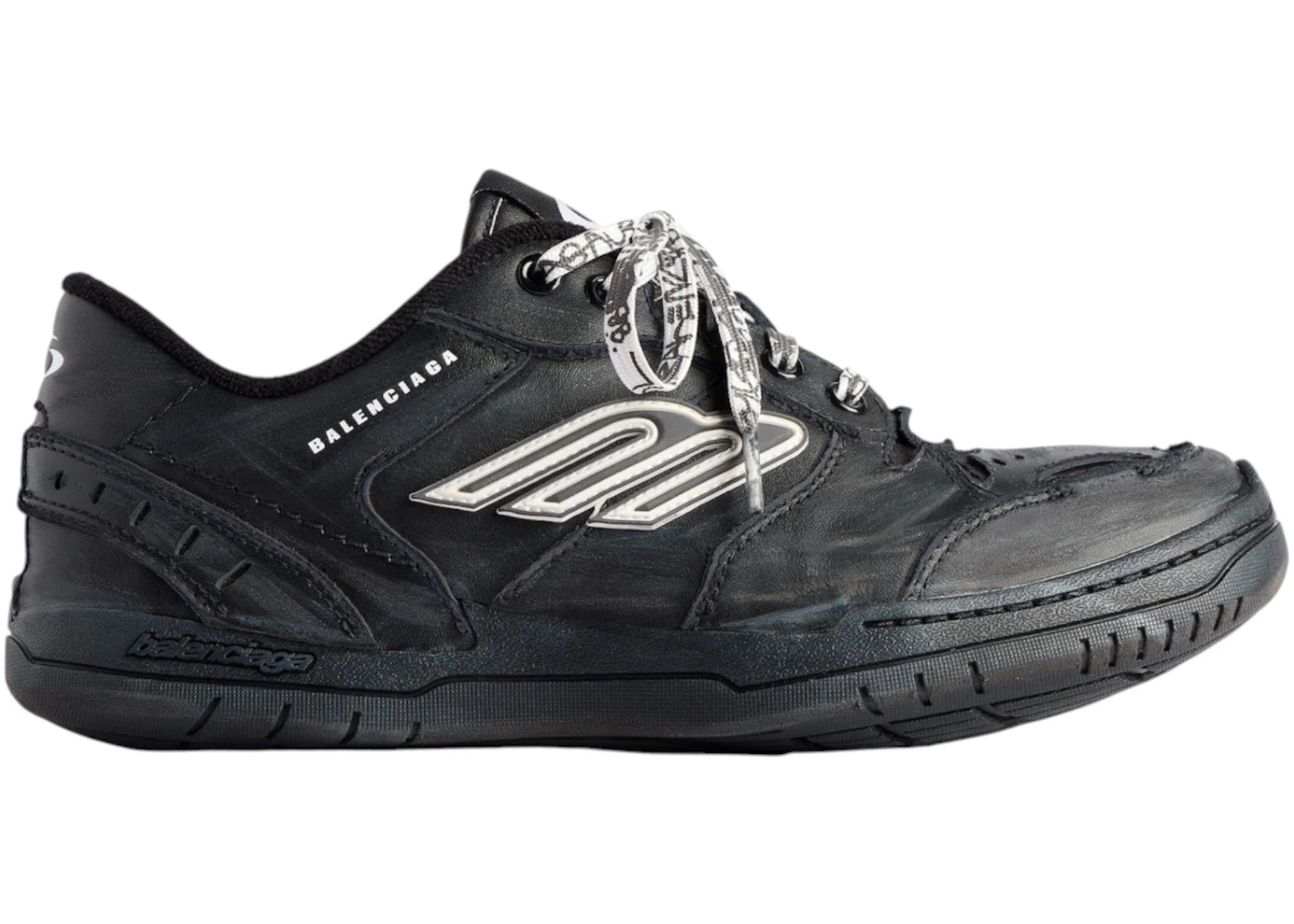 Balenciaga Hamptons Worn-Out Black