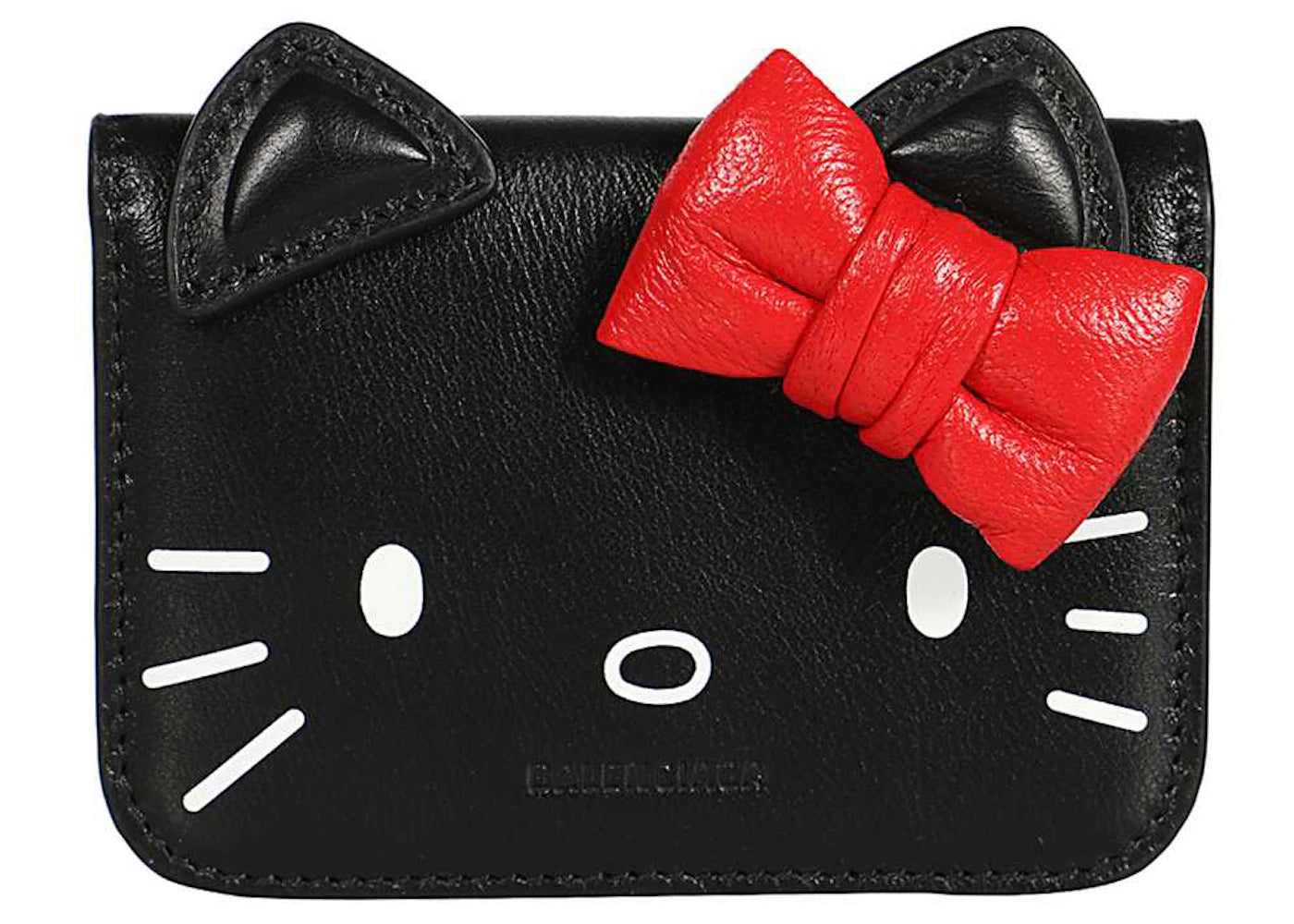 Balenciaga Hello Kitty Wallet Mini Black