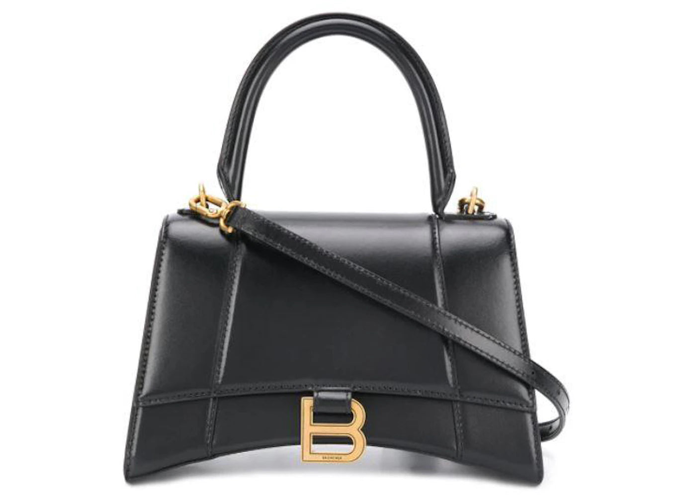 Balenciaga Hourglass Bag Small Black