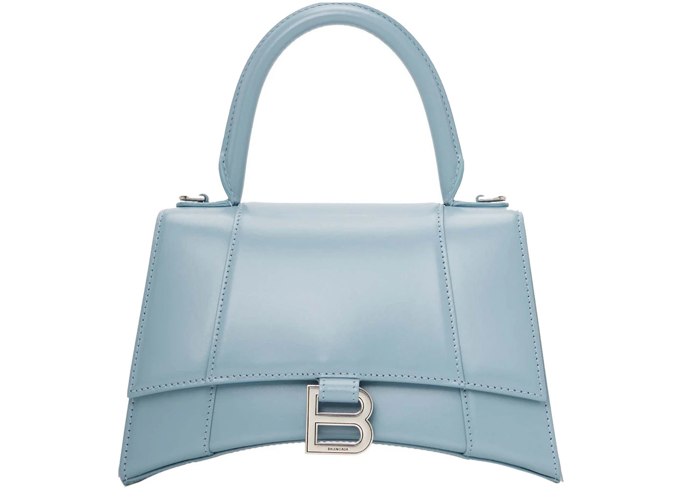 Balenciaga Hourglass Bag Small Blue