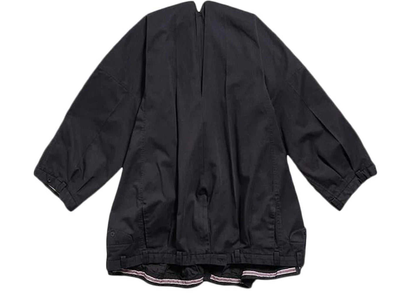 Balenciaga LS Vareuse Dress Navy
