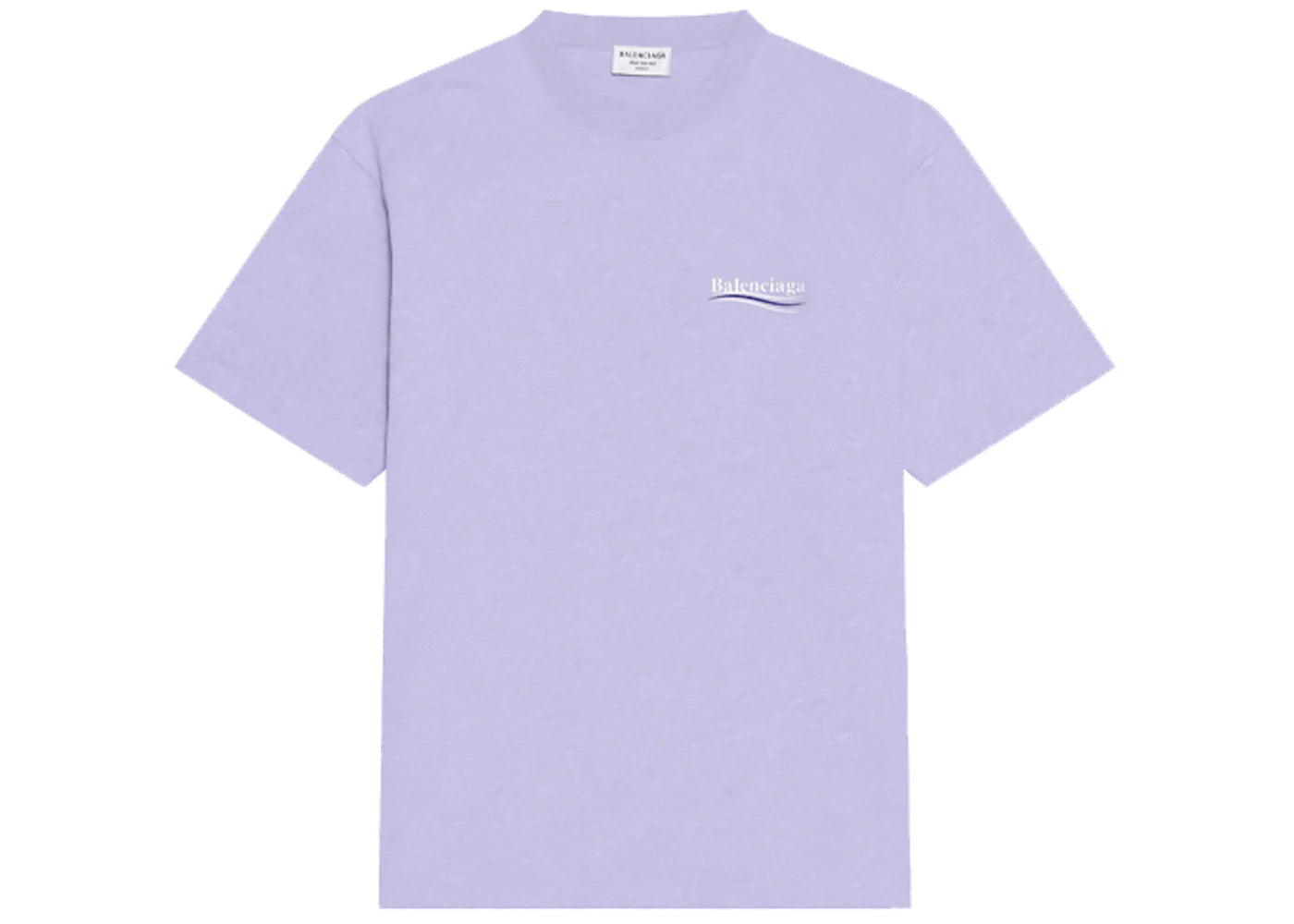 Balenciaga Large Fit T-Shirt Purple
