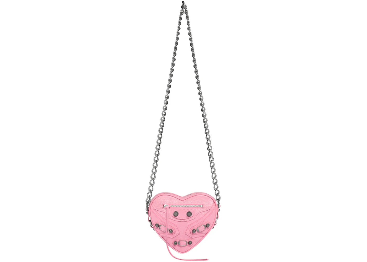 Balenciaga Le Cagole Heart Mini Bag Pink