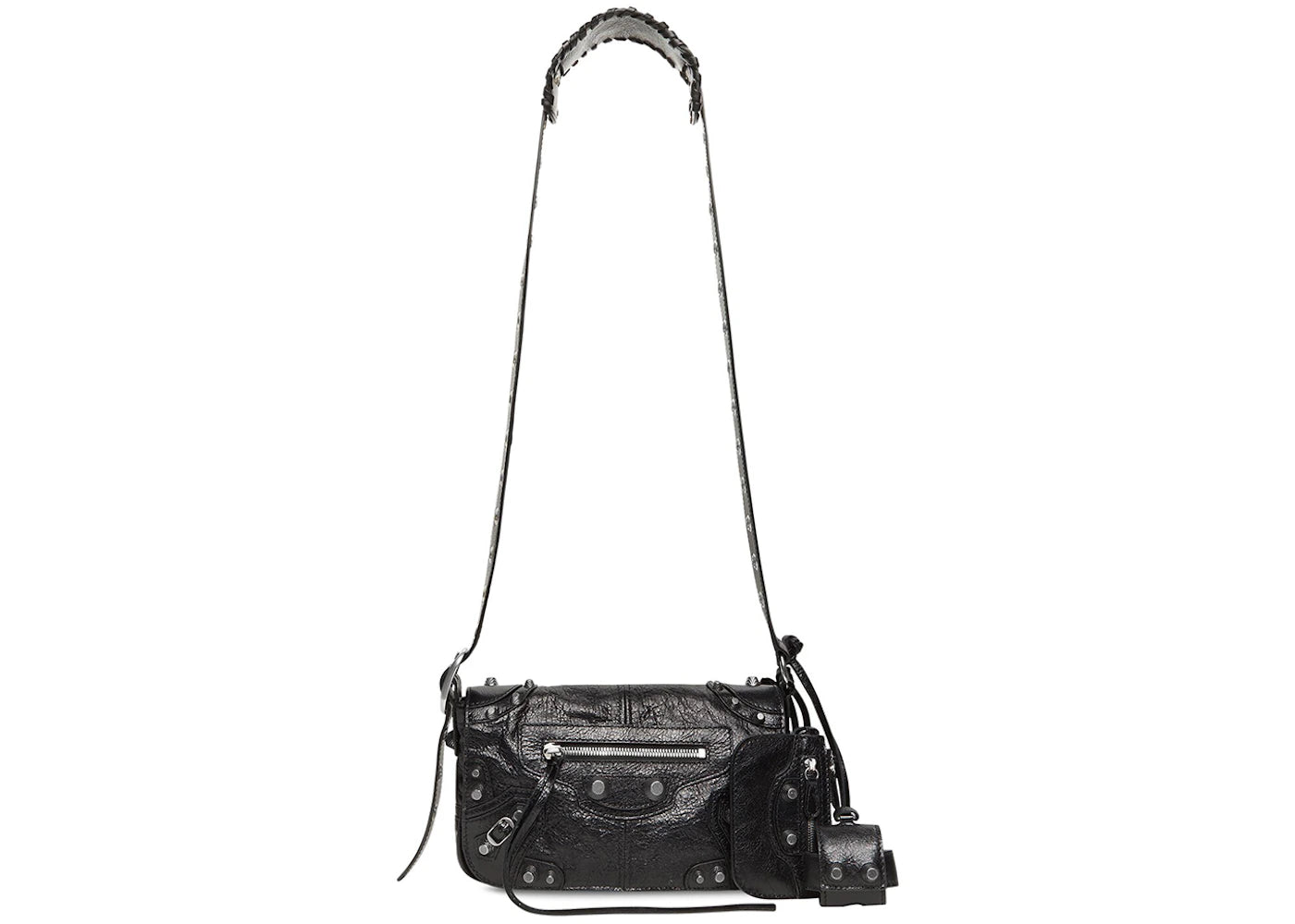 Balenciaga Le Cagole XS Flap Bag Black