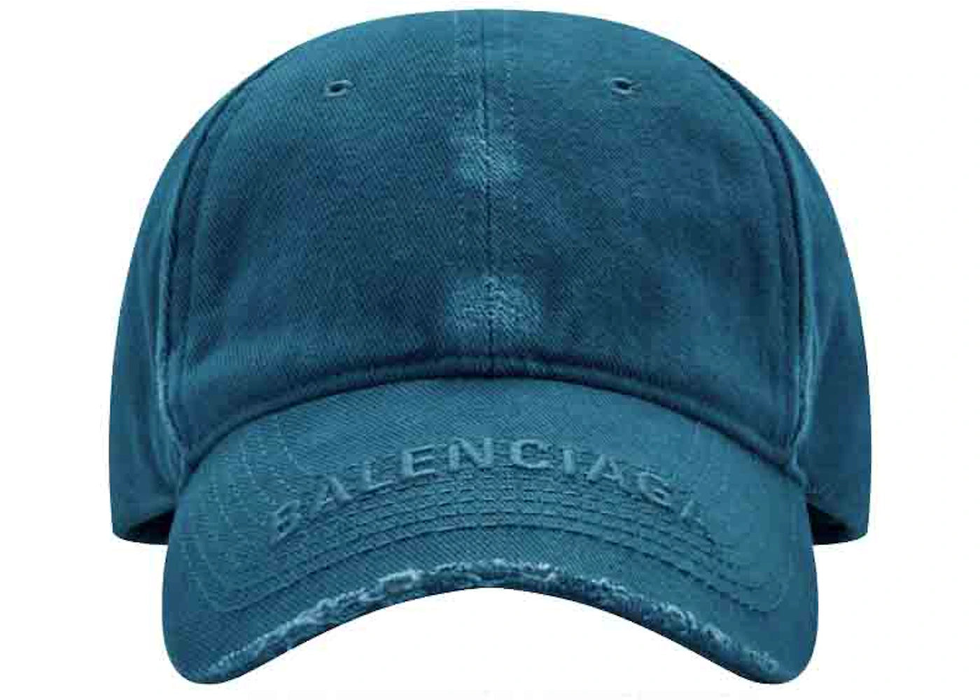 Balenciaga Logo Visor Cap Indigo