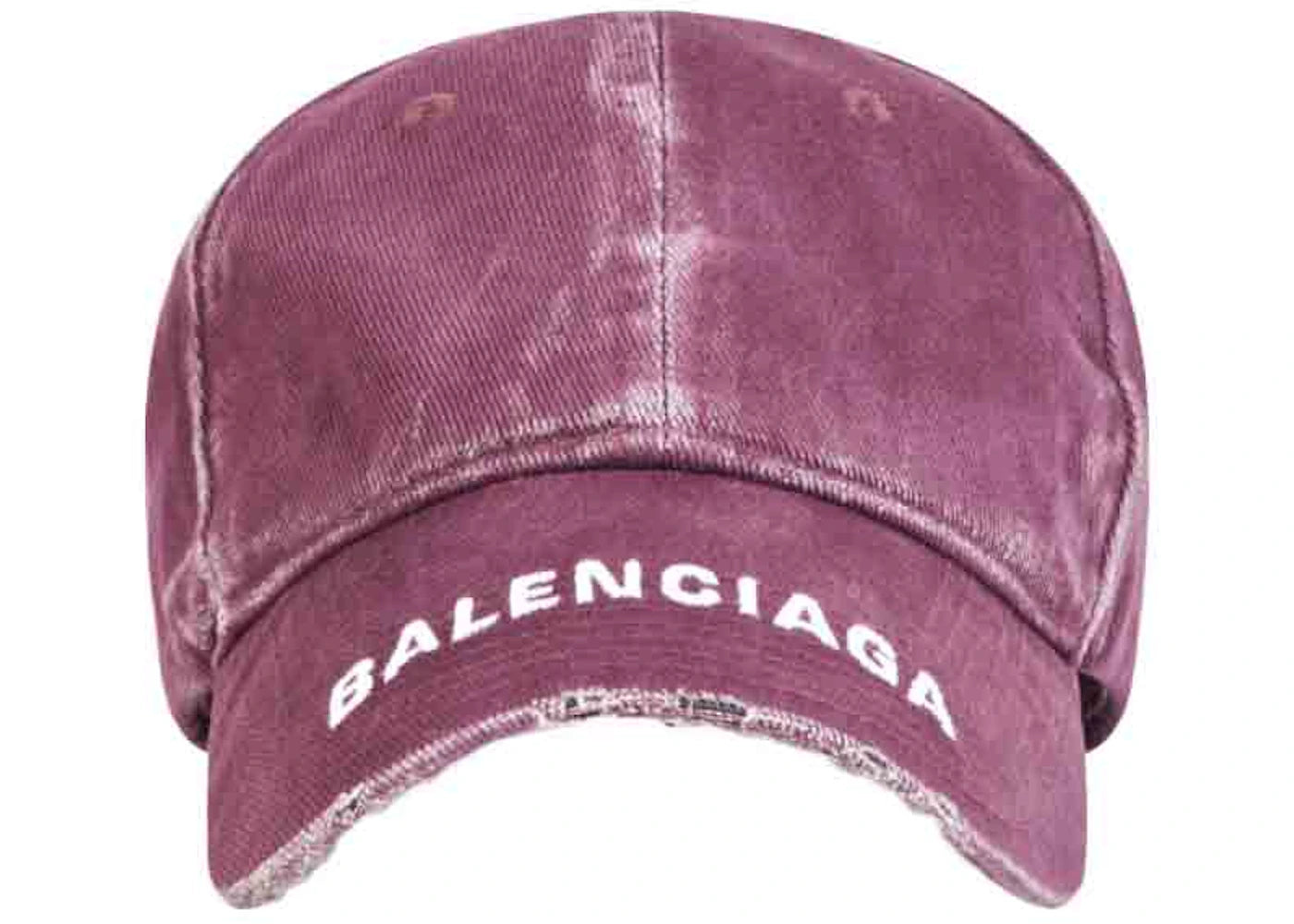 Balenciaga Logo Visor Cap Purple