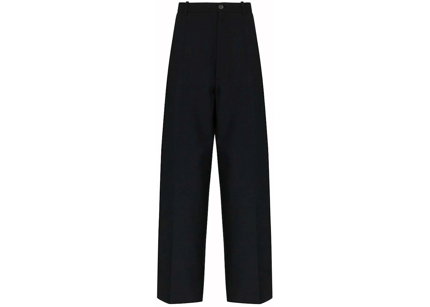 Balenciaga Loose Tailored Trousers Black