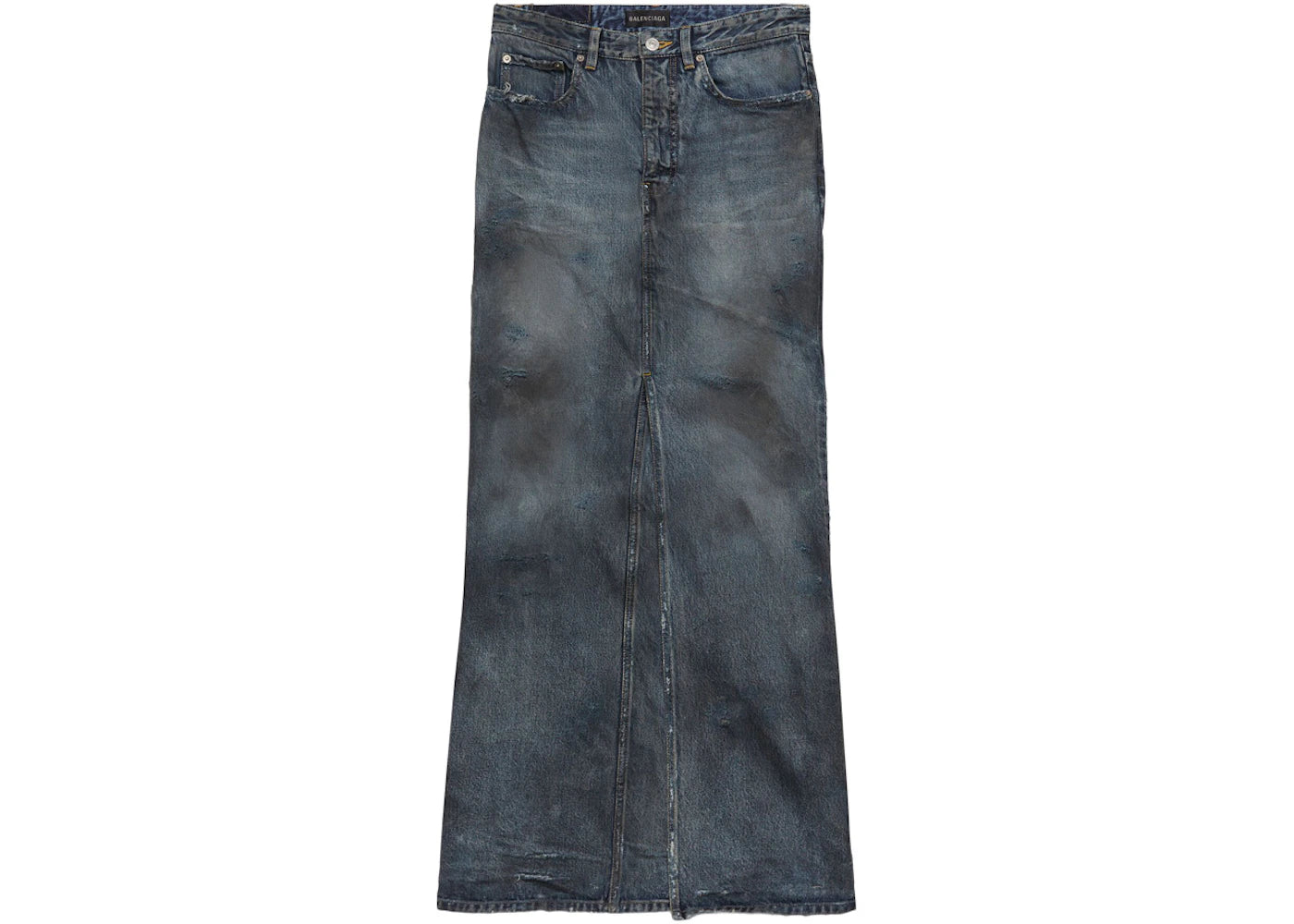 Balenciaga Maxi Skirt Light Blue