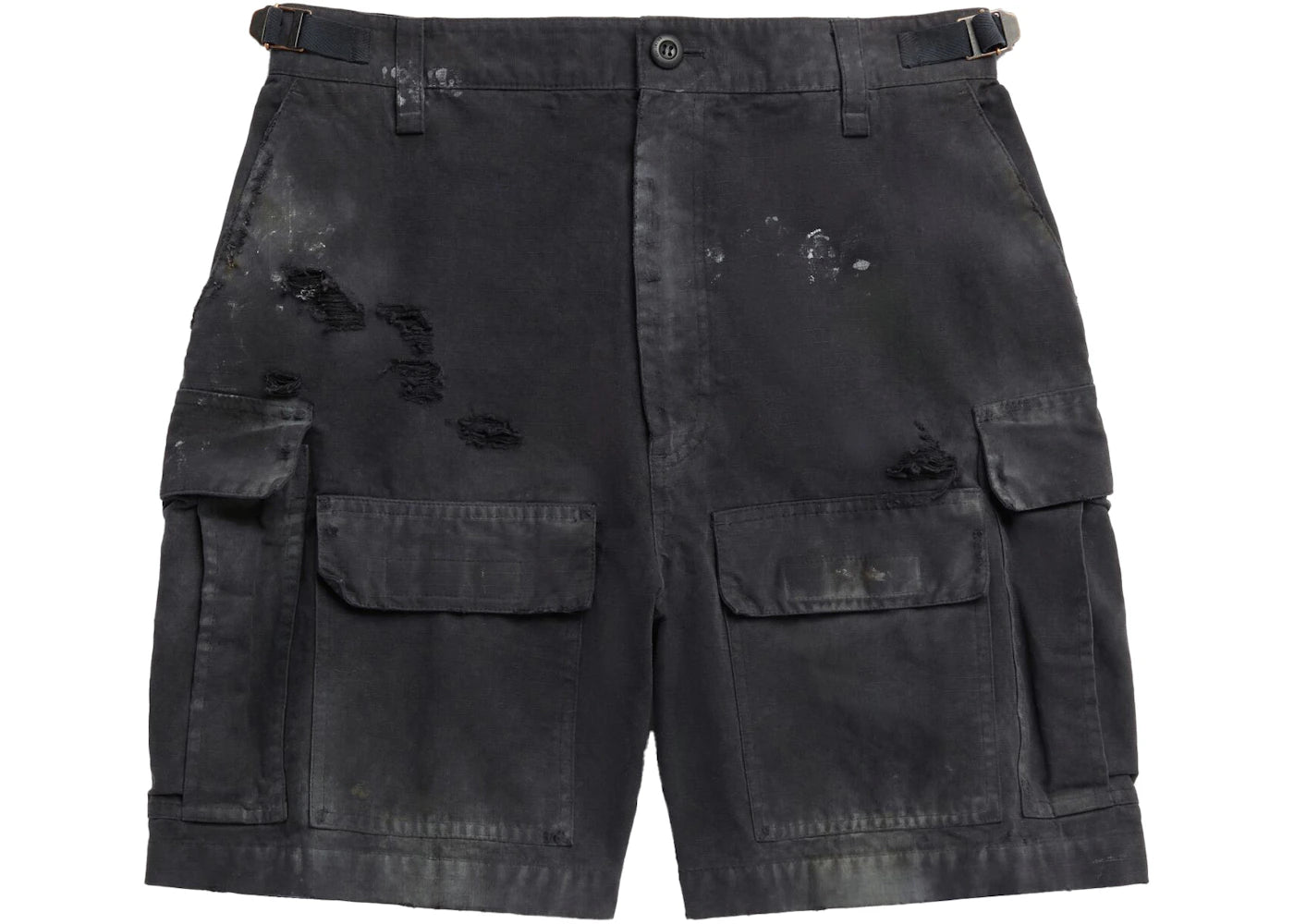 Balenciaga Men's Cargo Shorts Black