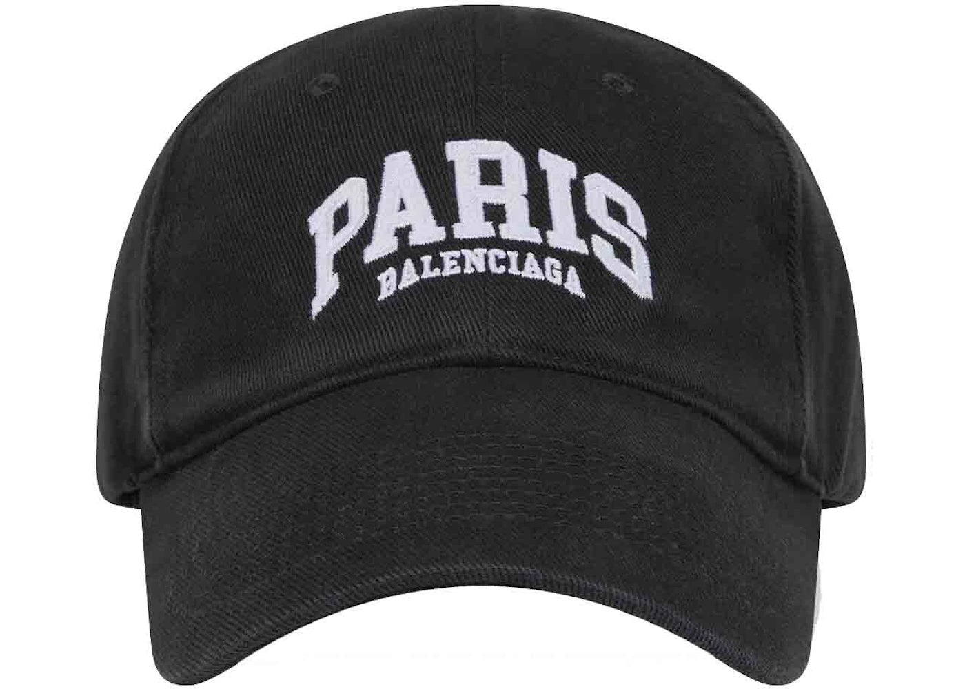 Balenciaga Mens Cities Paris Cap Black