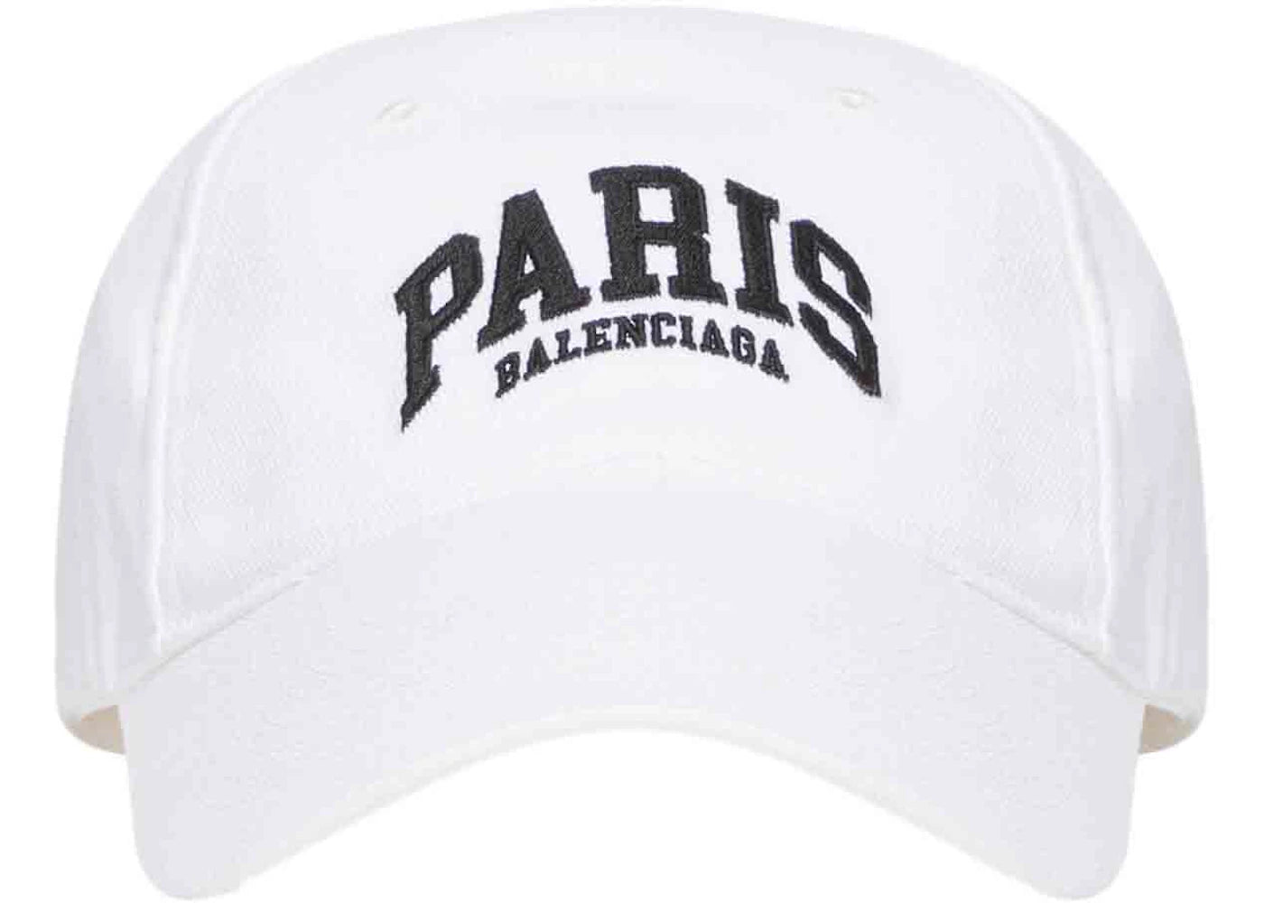 Balenciaga Mens Cities Paris Cap White