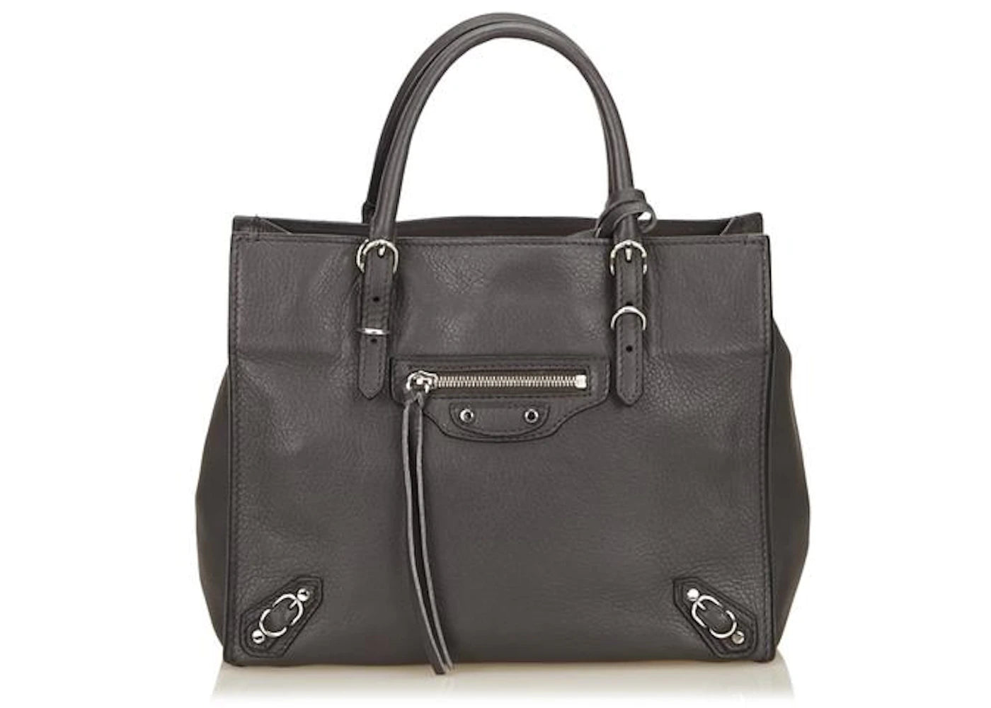 Balenciaga Motocross Papier A4 Tote Mini Grey