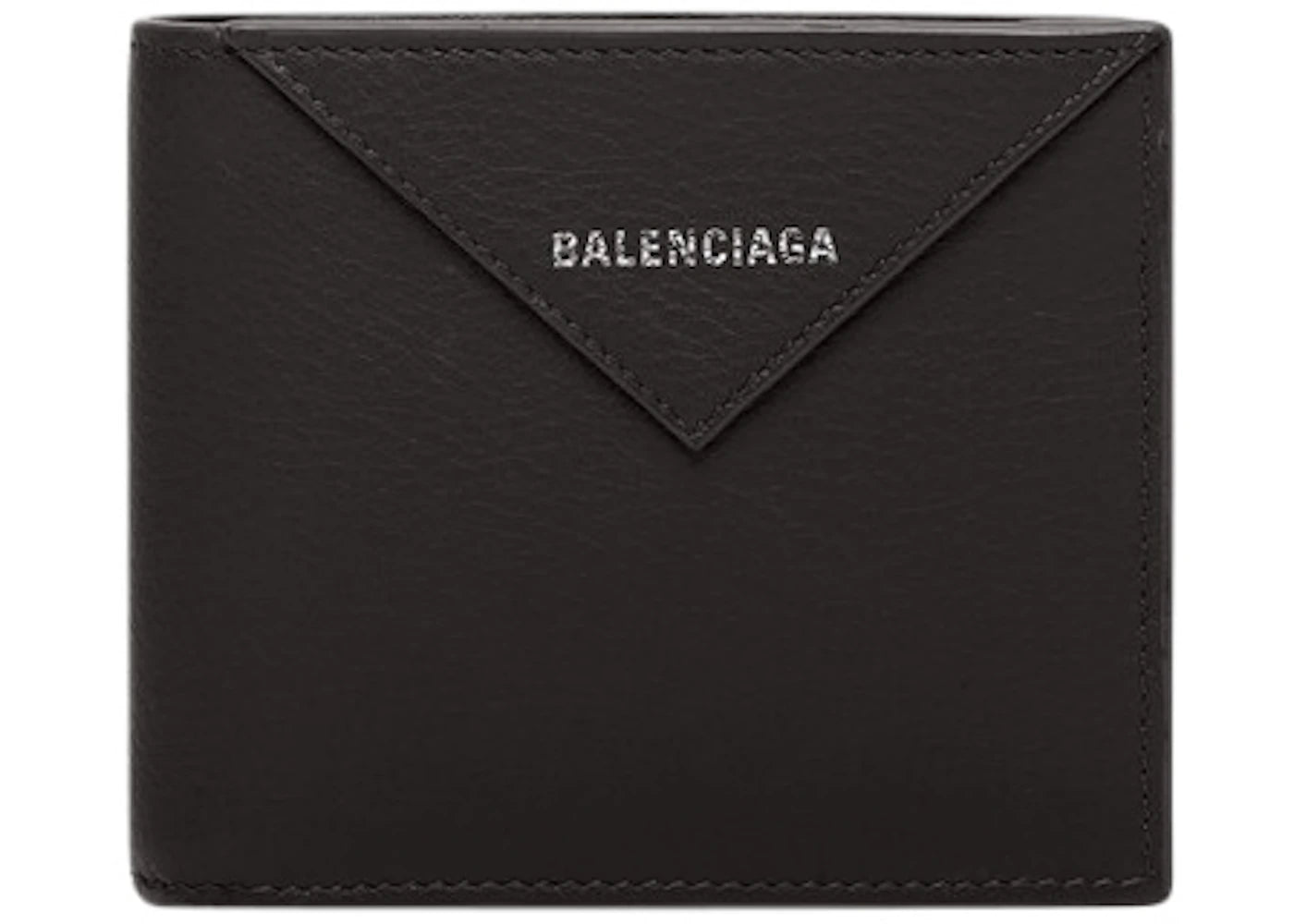 Balenciaga Papier Square Coin Wallet Black